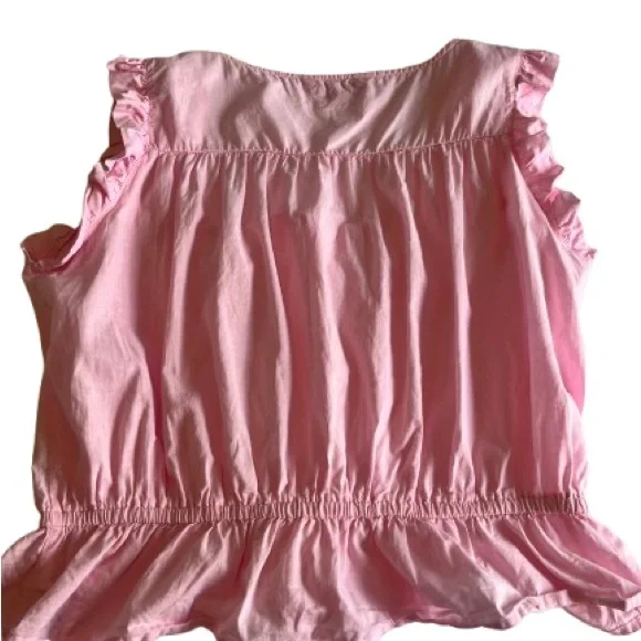 Simply Southern Pink Sleeveless Top - Size Large - Picture 6 of 11